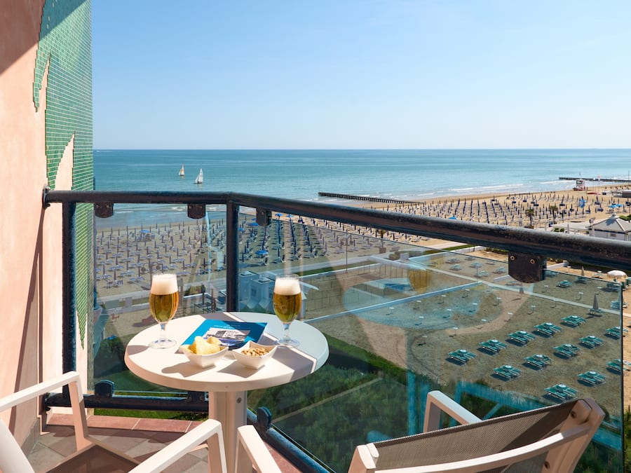 Deluxe Double Room, Partial Sea View | View from room