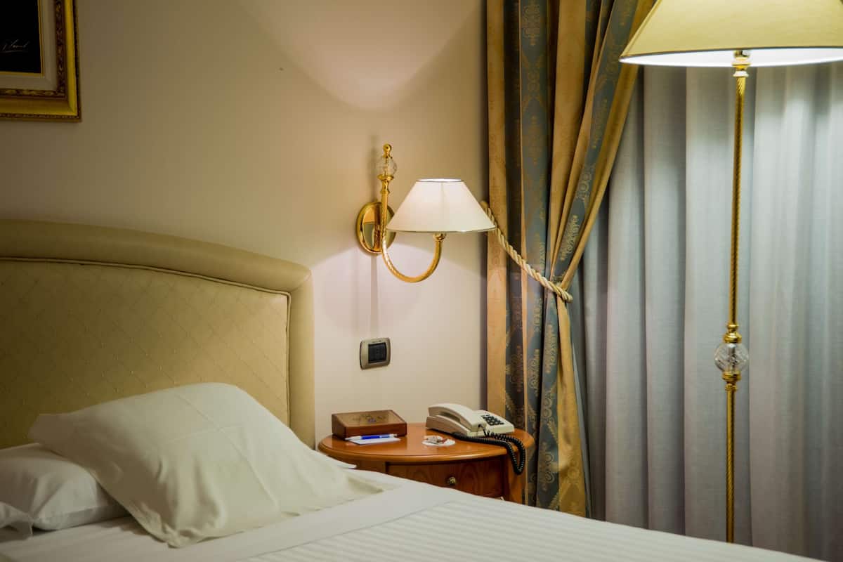 Minibar, in-room safe, desk, blackout drapes