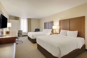 In-room safe, desk, laptop workspace, blackout curtains