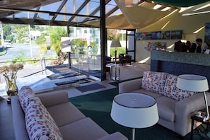 Sitzecke in der Lobby