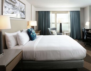 In-room safe, desk, blackout curtains, soundproofing