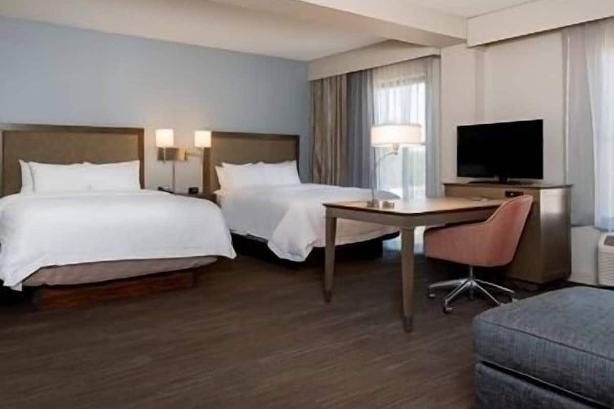 In-room safe, desk, iron/ironing board, free cribs/infant beds