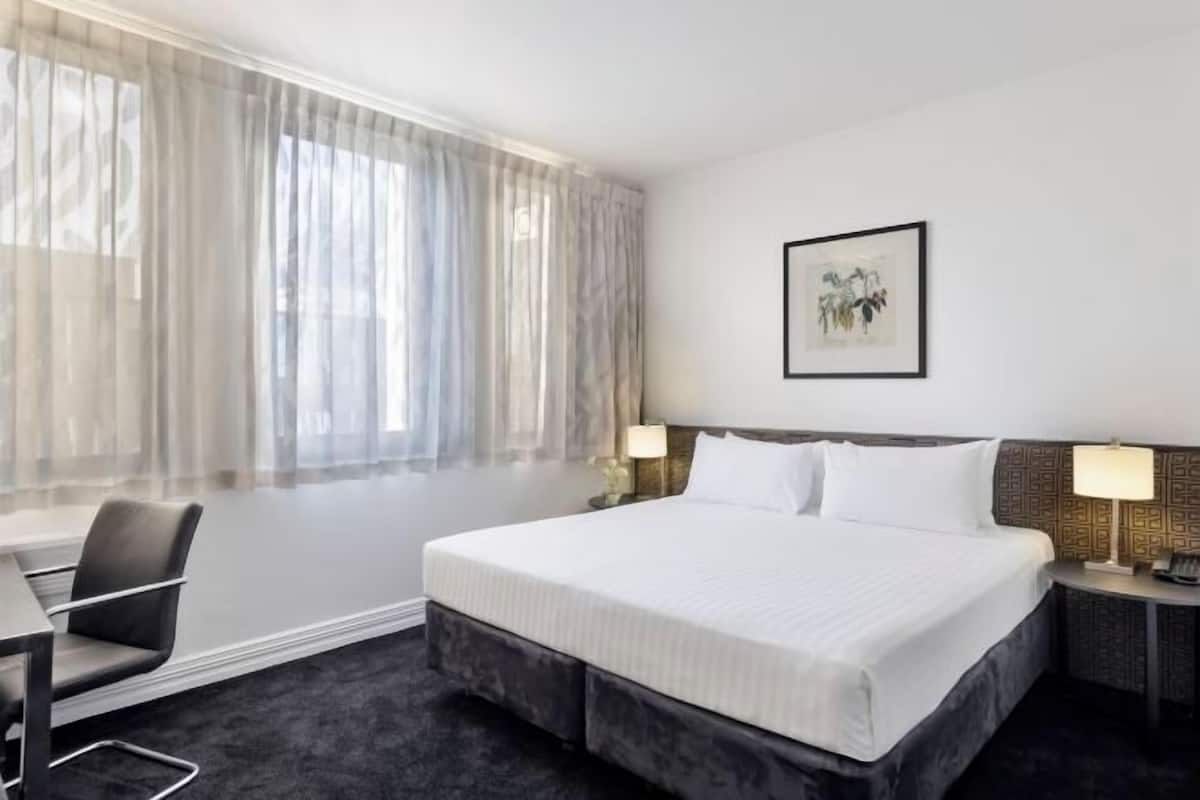 In-room safe, desk, iron/ironing board, WiFi (free)