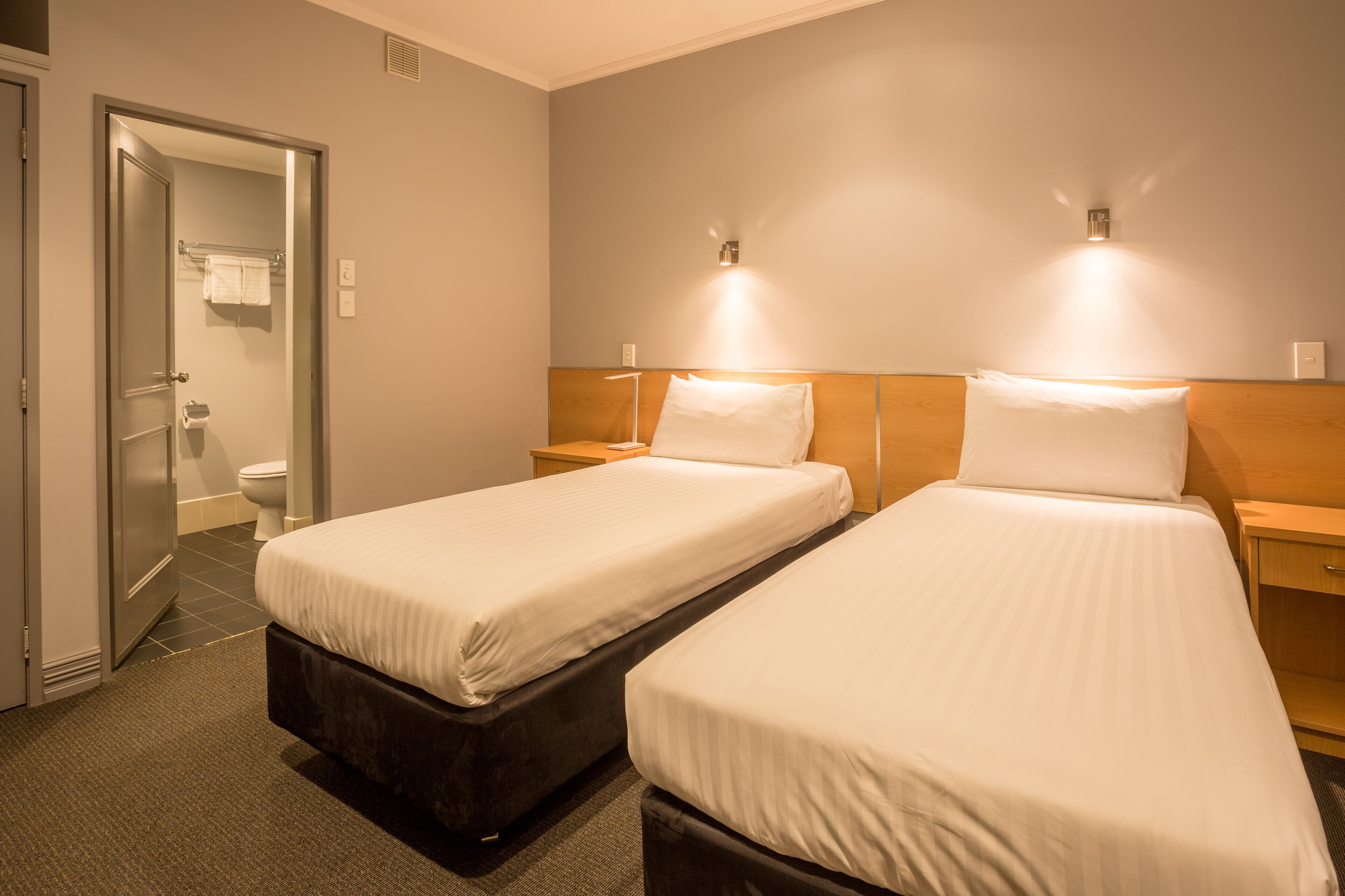 In-room safe, desk, iron/ironing board, WiFi (free)