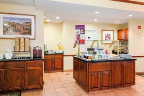 Free daily continental breakfast