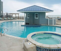 Seasonal outdoor pool