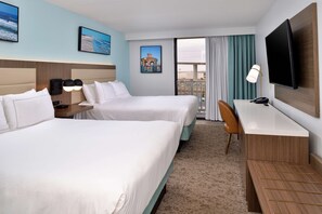 1 bedroom, hypo-allergenic bedding, down comforters, in-room safe