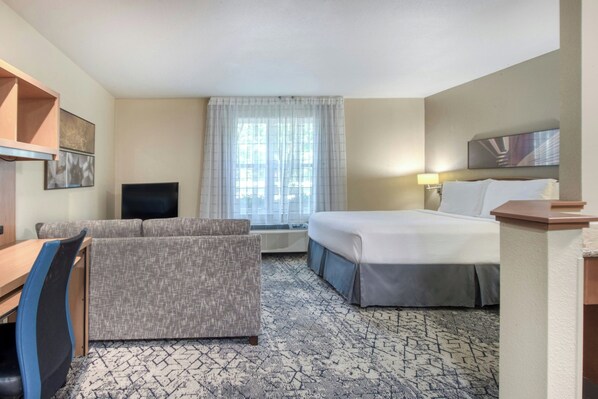 Studio, 1 Queen Bed with Sofa bed