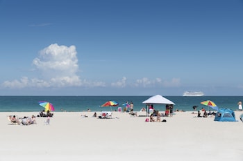 View from property looking out at President Hotel