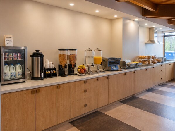 Petit déjeuner continental compris tous les jours