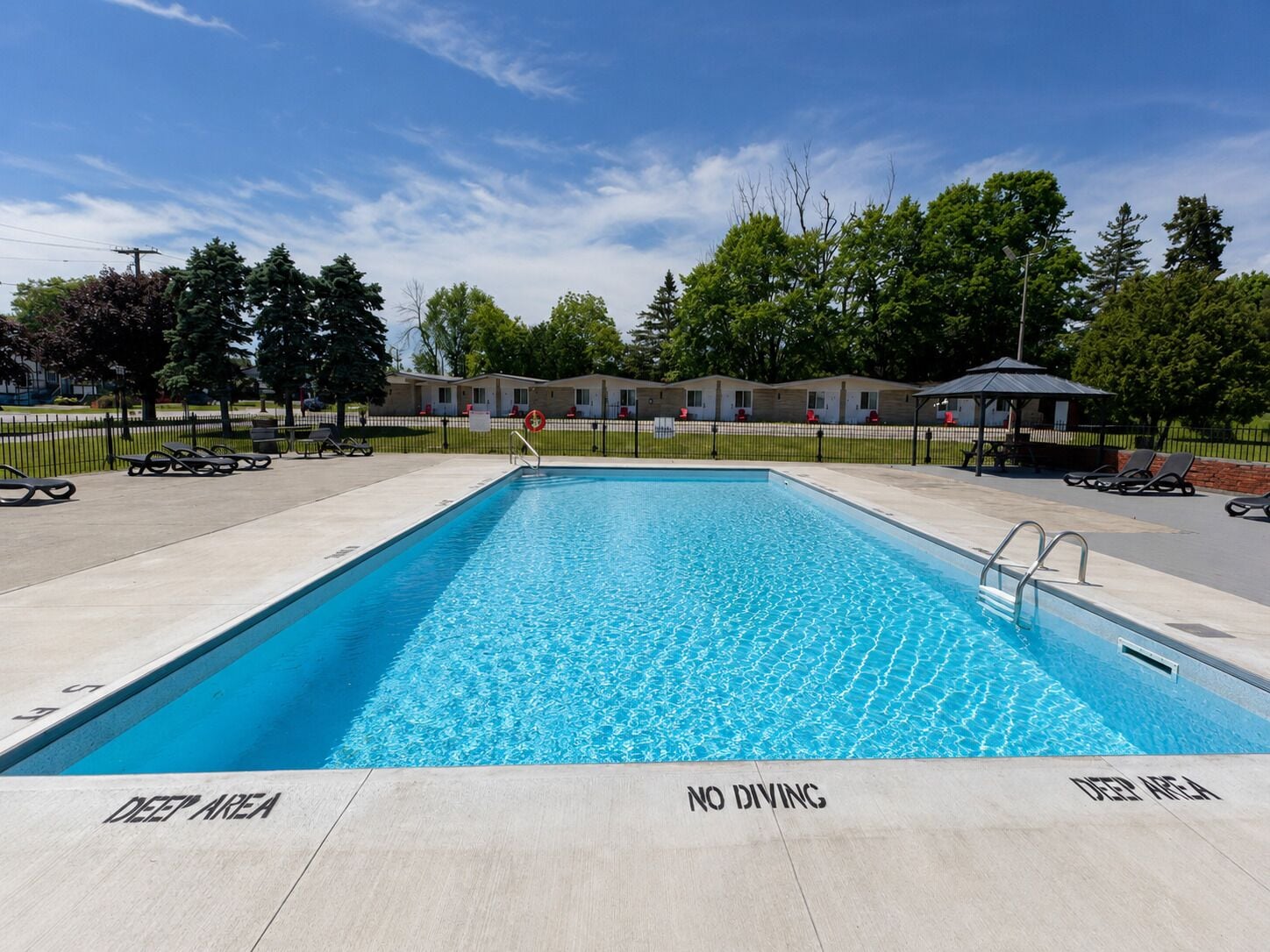 Seasonal outdoor pool