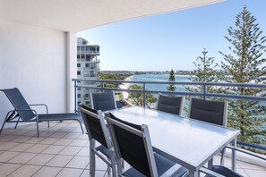 Apartment, 1 Schlafzimmer, Meerblick | Blick vom Balkon