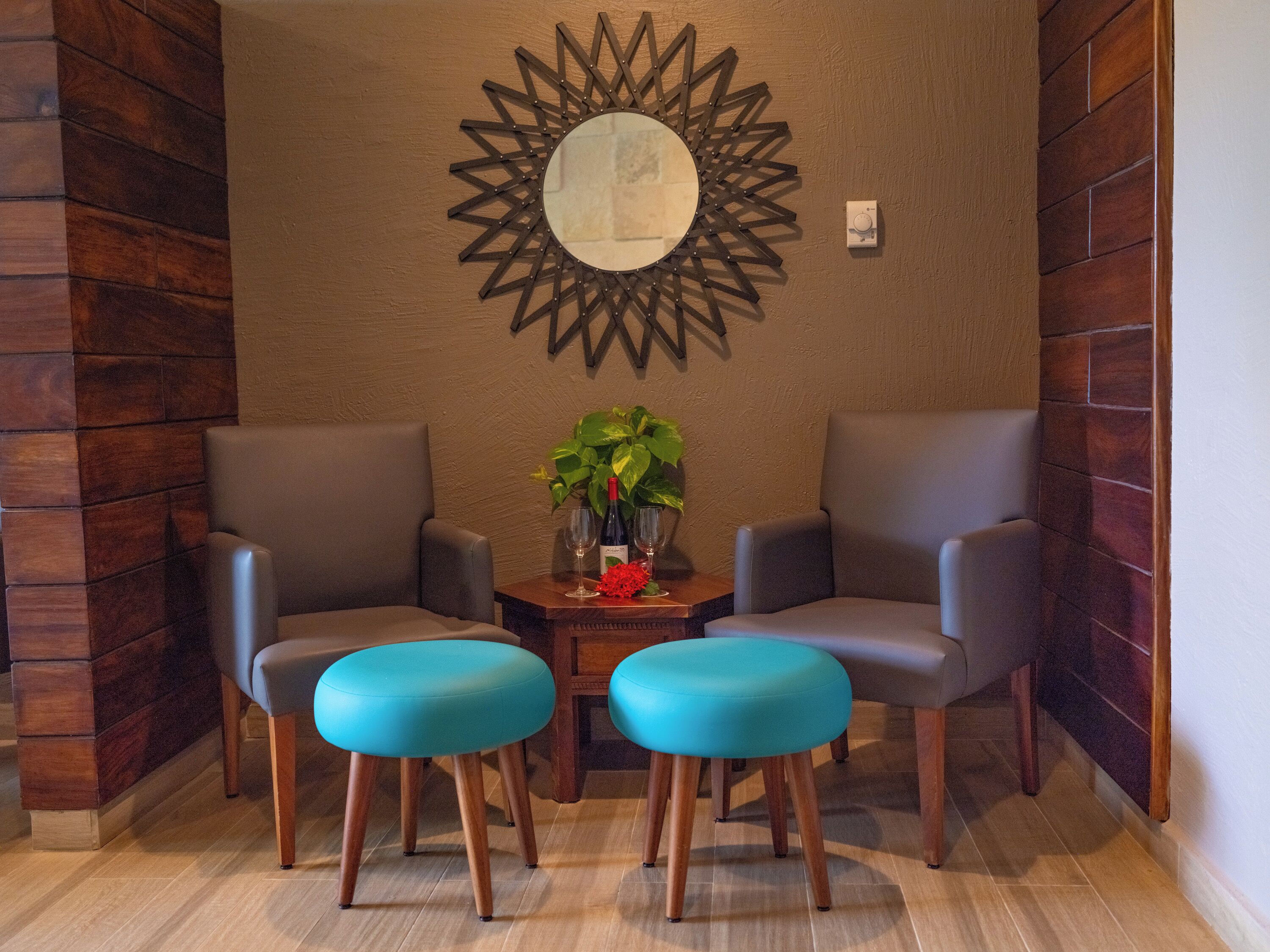 Spa reception