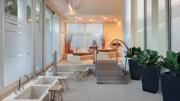 Sauna, bathtub spa, pemandian Turki/hammam, dan perawatan tubuh