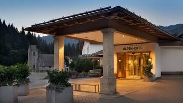 Vue depuis lâhĂ©bergement