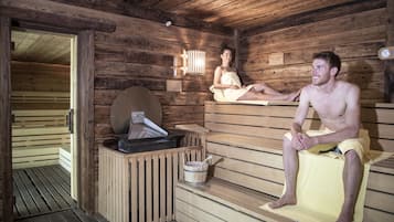 Sauna, hot tub, Turkish bath, body treatments, hot stone massages