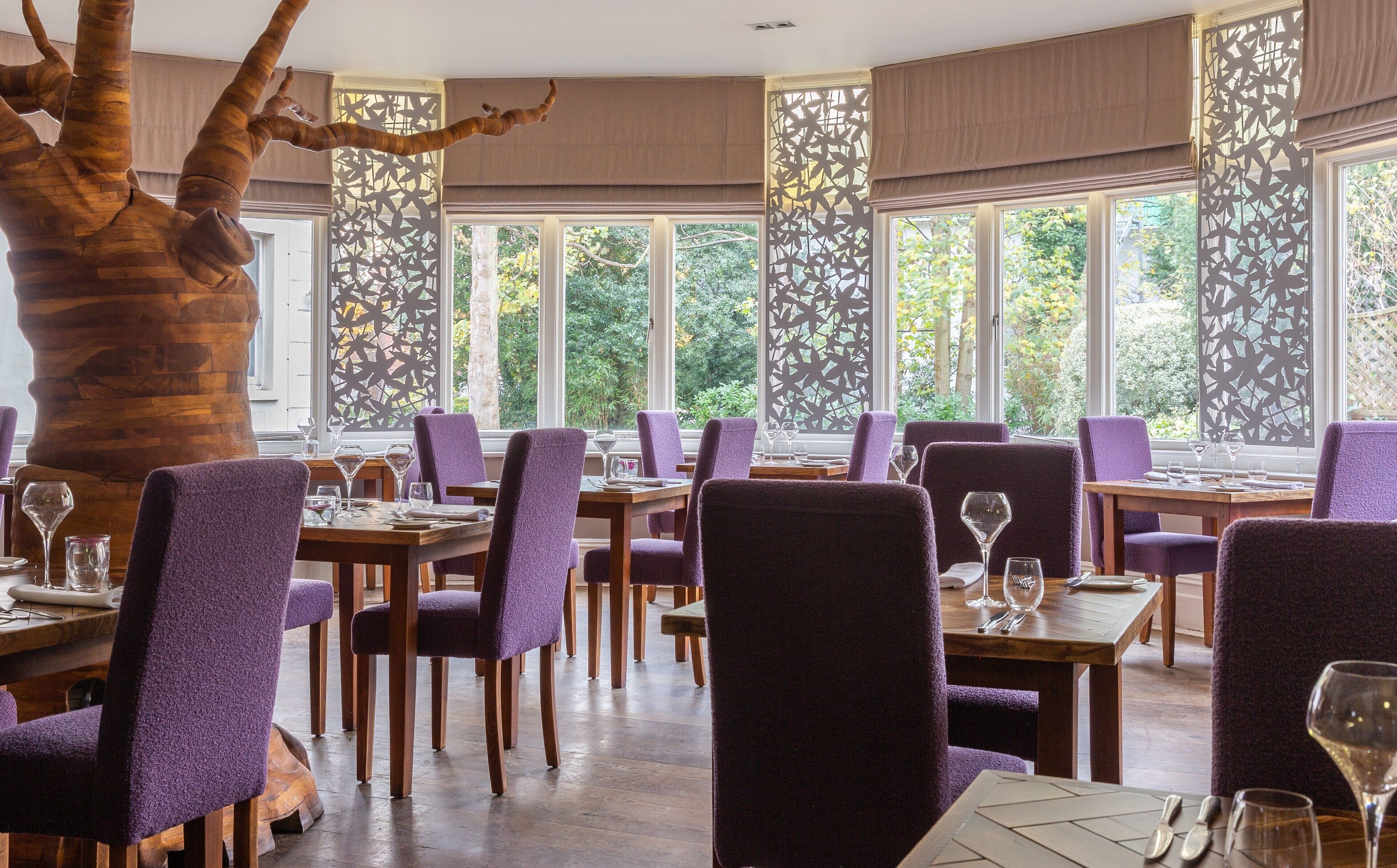 Breakfast, lunch, dinner served; British cuisine, garden views 