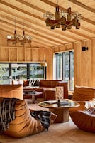 Sala de estar en el lobby