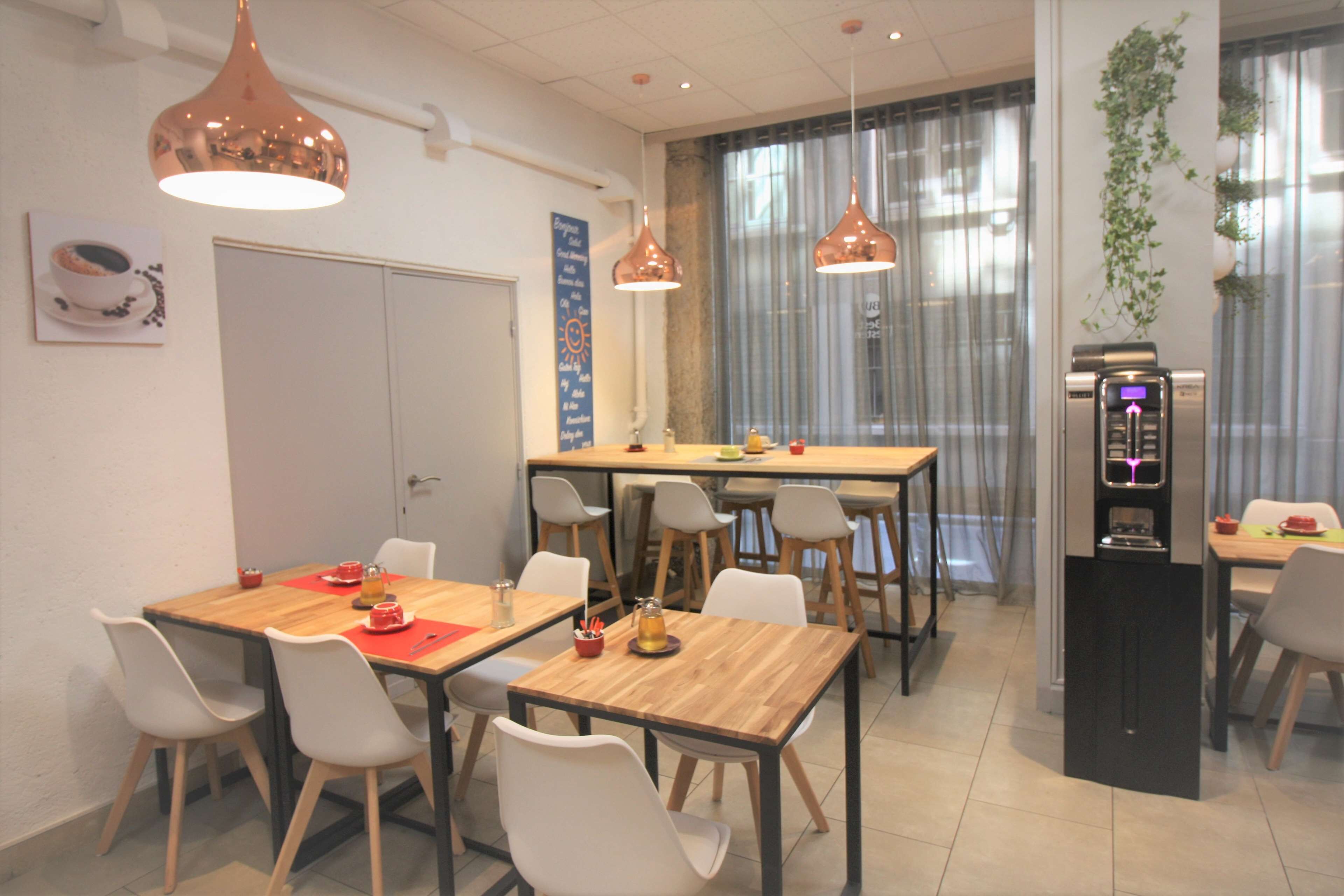 daily buffet breakfast (eur 14.5 per person)