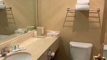 Free toiletries, hair dryer, towels, soap