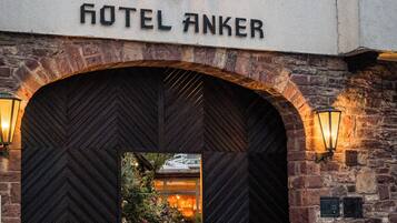 Fachada da propriedade