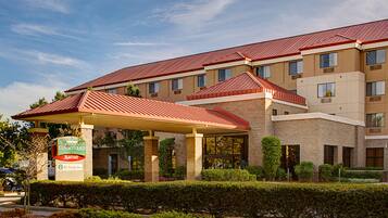 Facciata della struttura