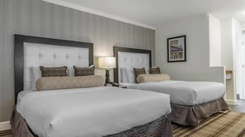 Room, 2 Queen Beds, Non Smoking | Premium bedding, pillow-top beds, desk, laptop workspace