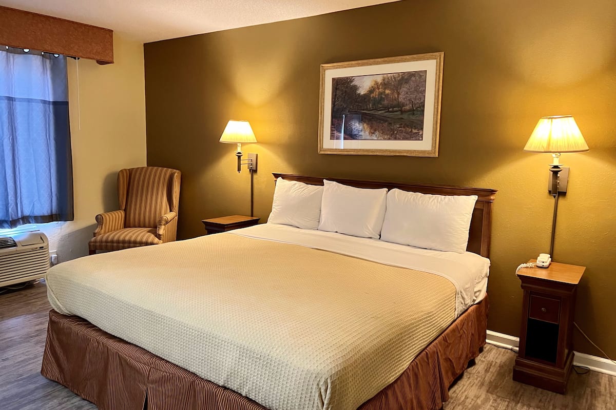 Standard Room, 1 King Bed, Non Smoking | Iron/ironing board, rollaway beds, free WiFi