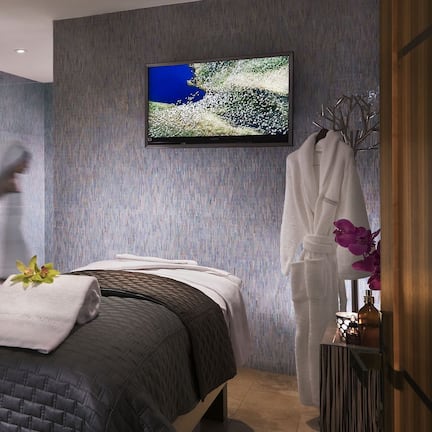 Hydrotherapy, aromatherapy, body wraps, facials, manicures and pedicures