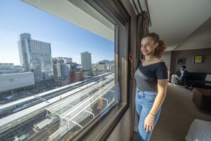 Habitació amb dos llits individuals de luxe, no fumadors | Vista des de l'habitació