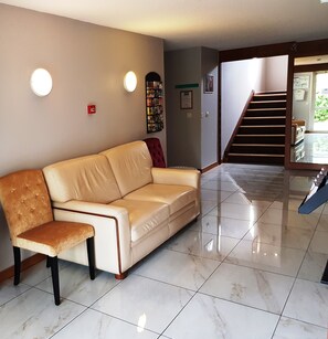 Interior entrance