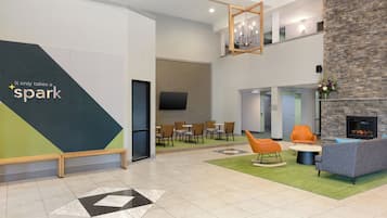 Sala de estar en el lobby