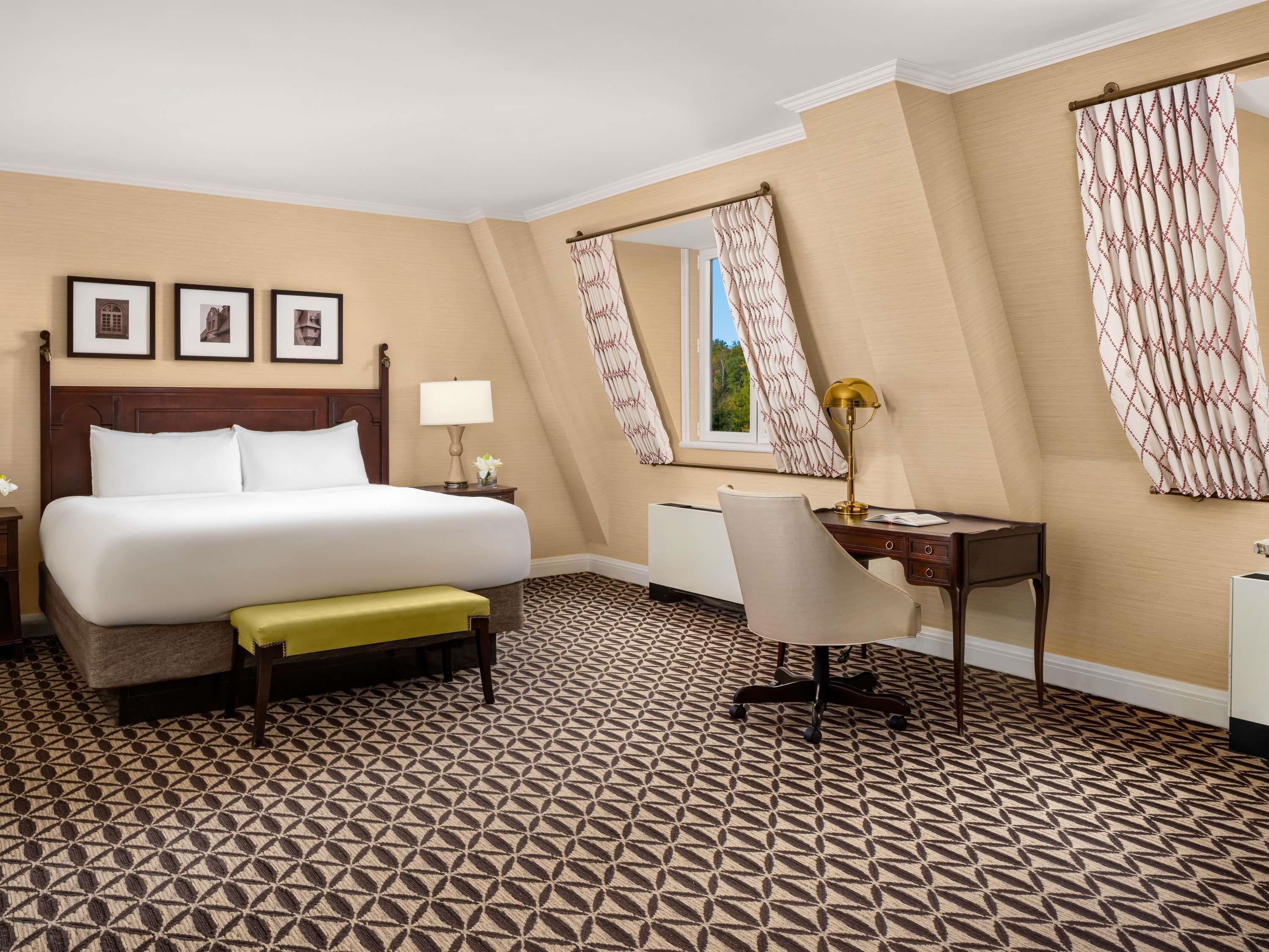 Hypo-allergenic bedding, pillowtop beds, minibar, in-room safe