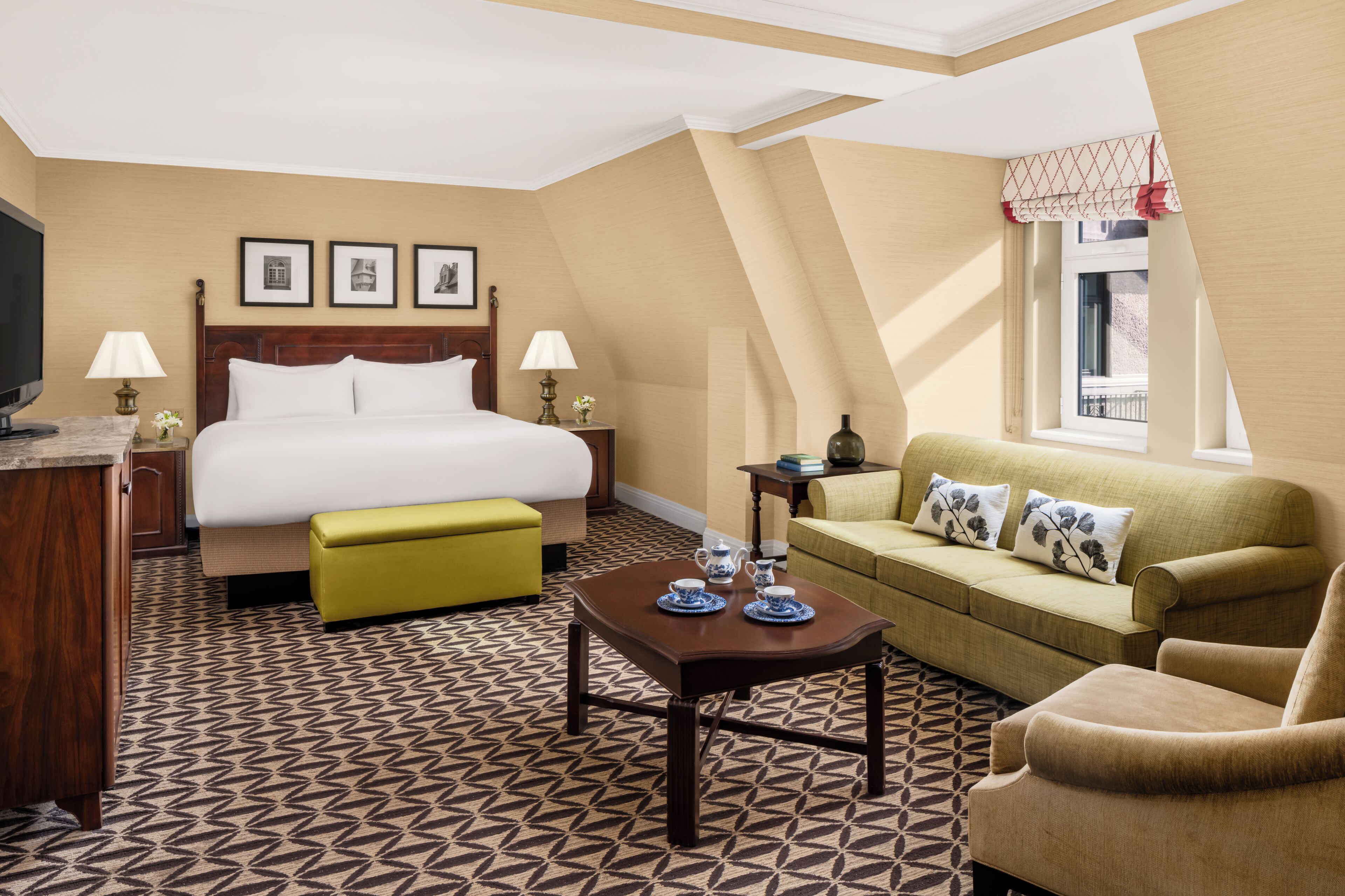 Deluxe-Zimmer, 1 King-Bett und Schlafsofa, Nichtraucher