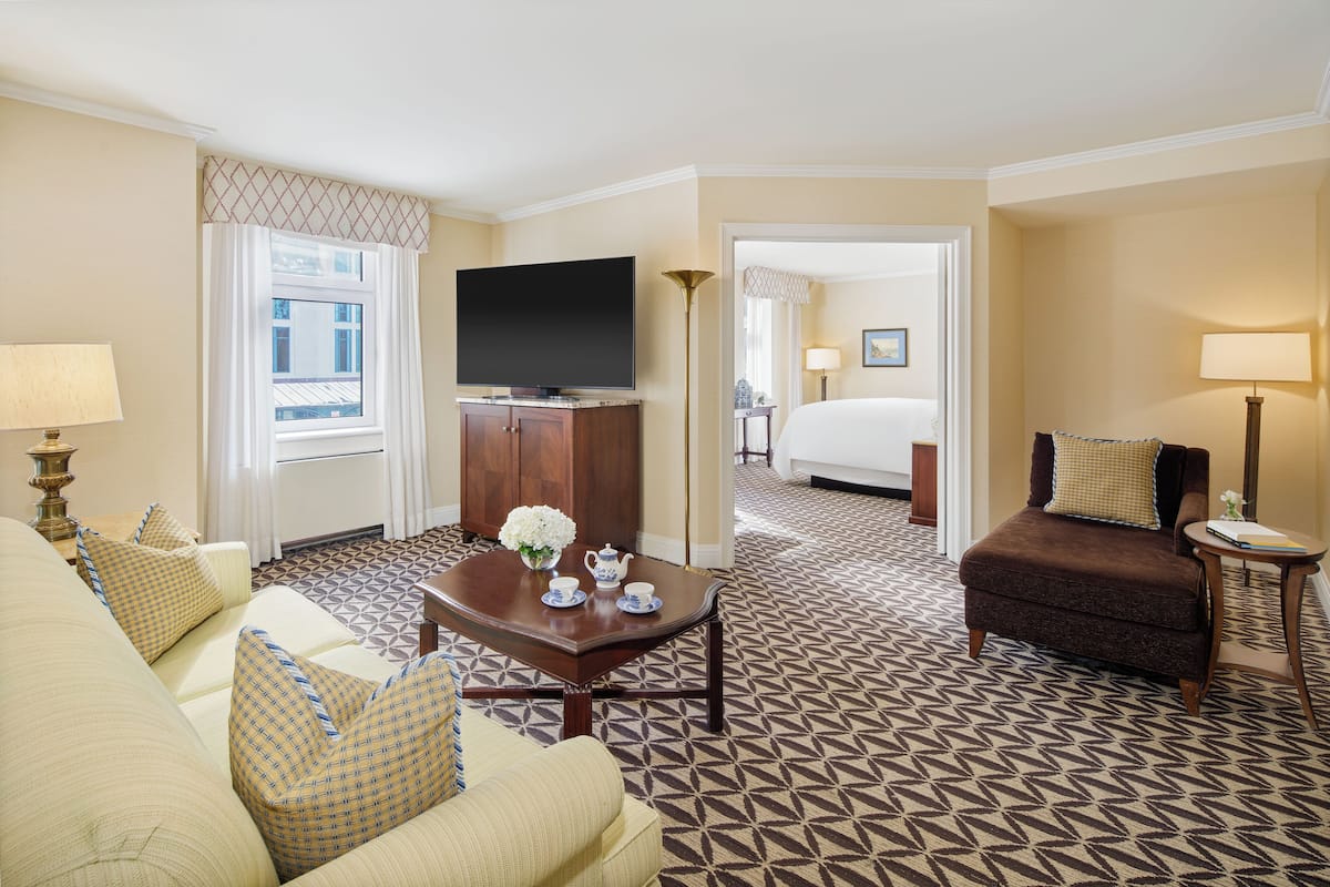 Suite, 1 King-Bett und Schlafsofa