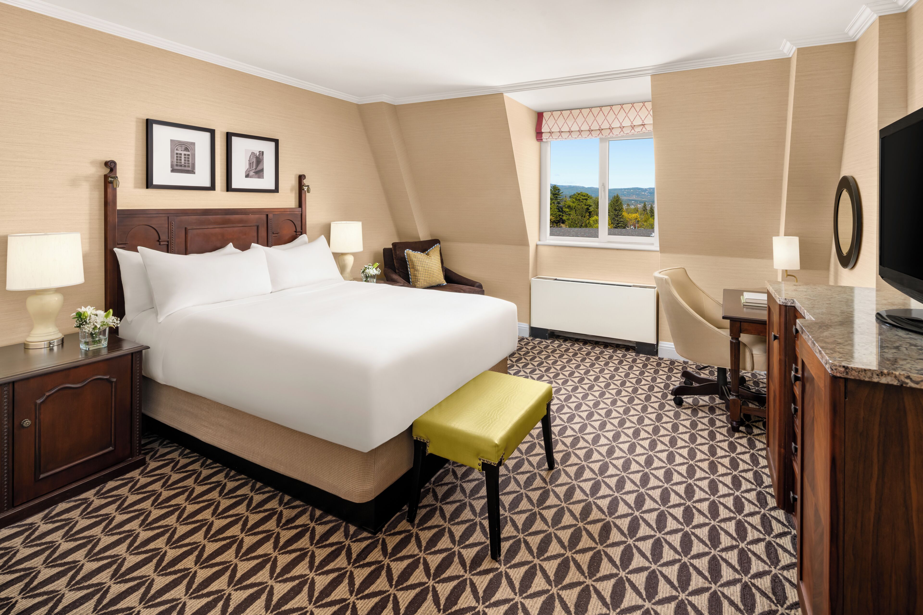 Zimmer, 1 Queen-Bett, Nichtraucher (Fairmont Room)