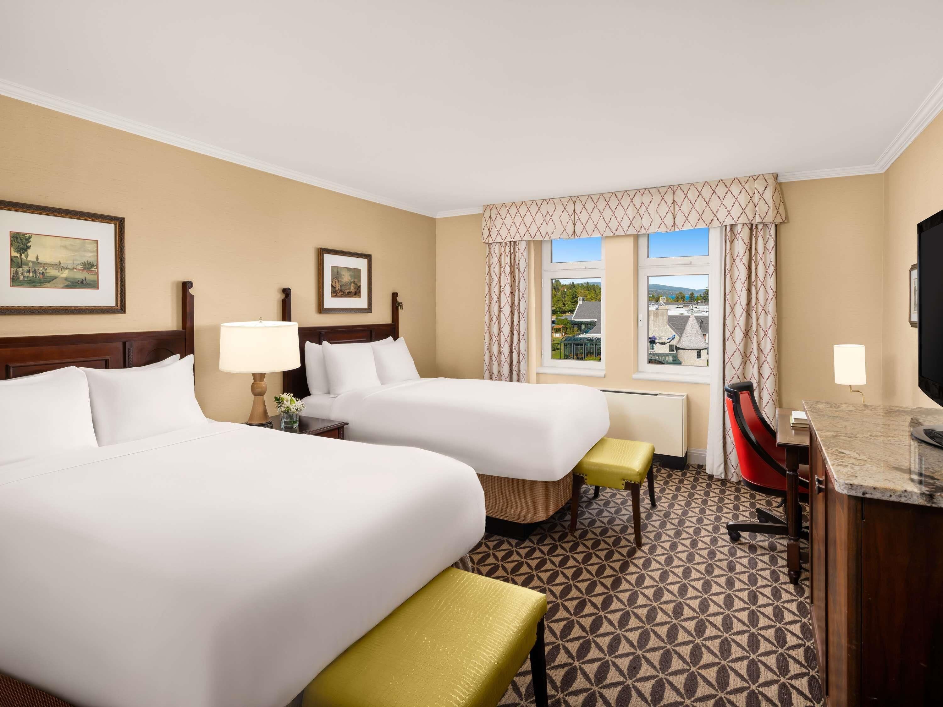 Double Room, 2 Double Beds, Non Smoking (Fairmont Room) | Hypo-allergenic bedding, pillowtop beds, minibar, in-room safe
