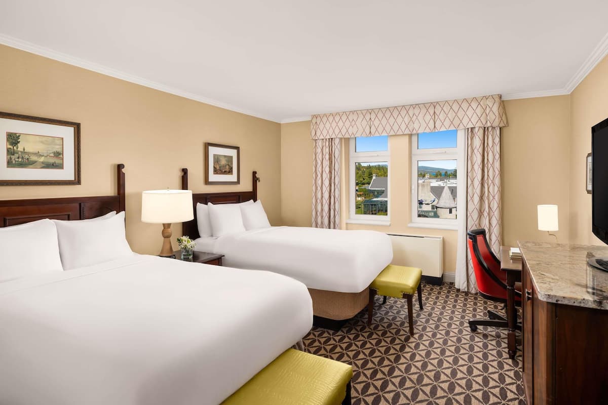 ダブルルーム ダブルベッド 2 台 禁煙 (Fairmont Room) | 低刺激性寝具、ピロートップベッド、ミニバー、セーフティボックス (室内)