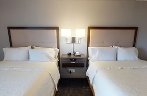 Desk, blackout curtains, iron/ironing board, free WiFi