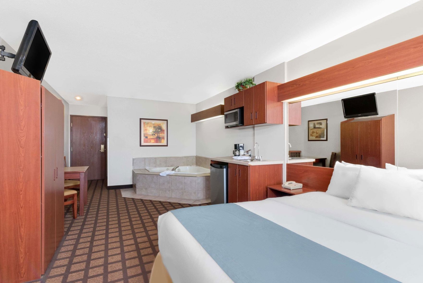 Wifi gratis y ropa de cama