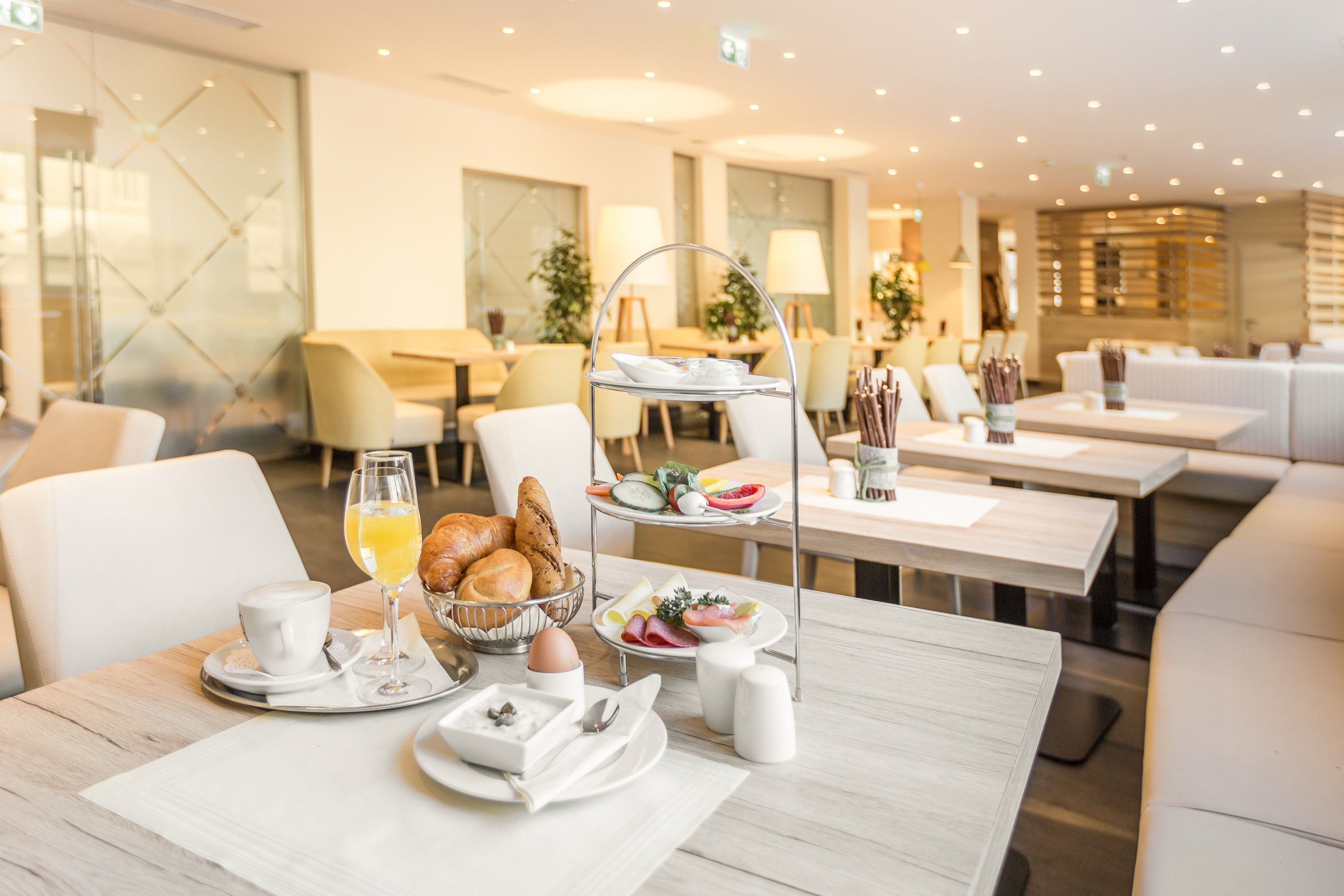 Daily buffet breakfast (EUR 19 per person)