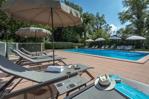 Seasonal outdoor pool