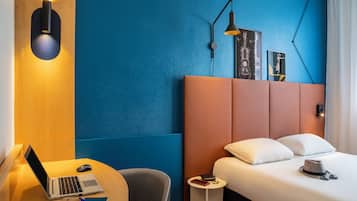 Literie de qualité supérieure, coffres-forts dans les chambres, bureau