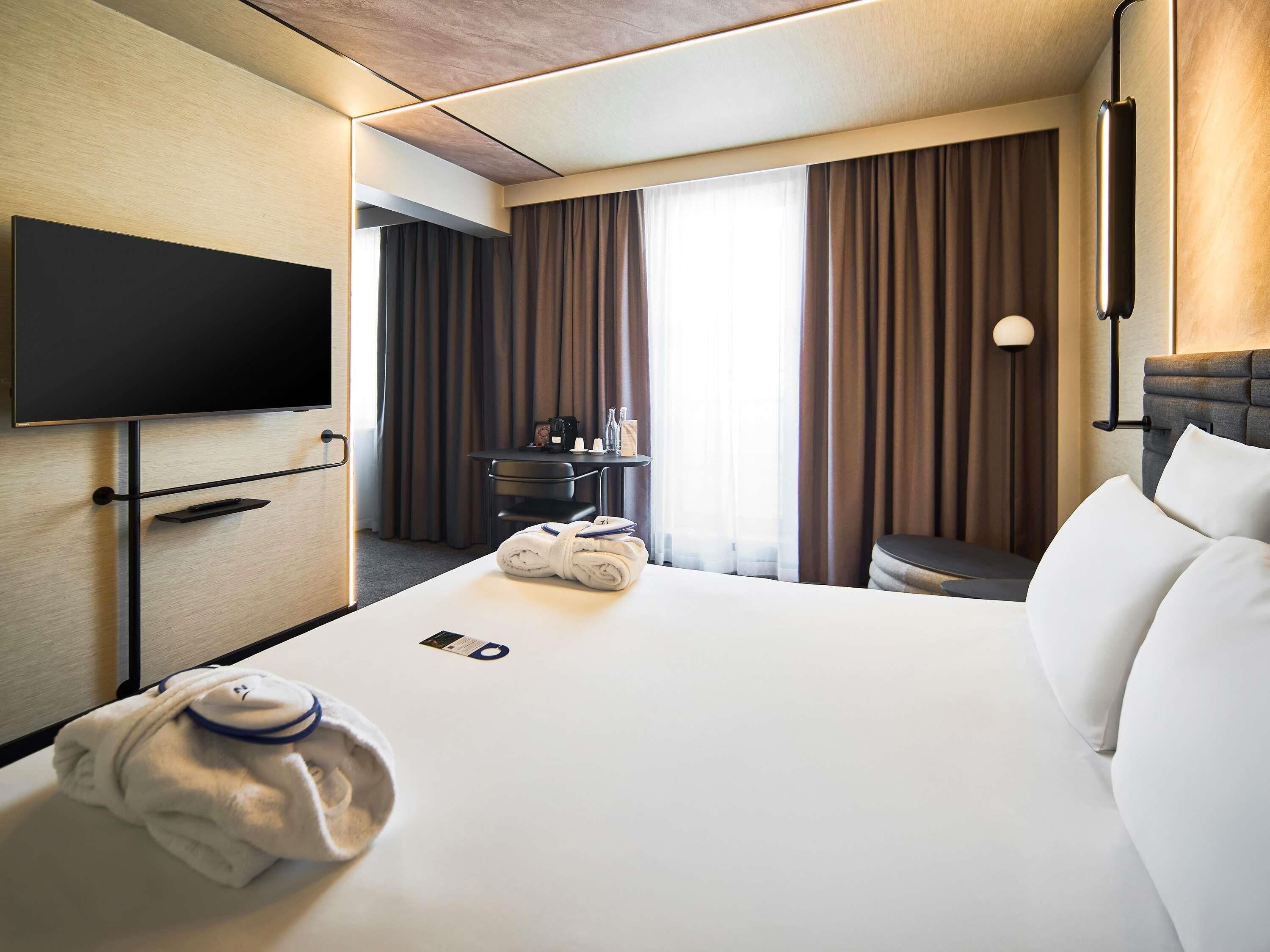 In-room safe, desk, blackout curtains, soundproofing