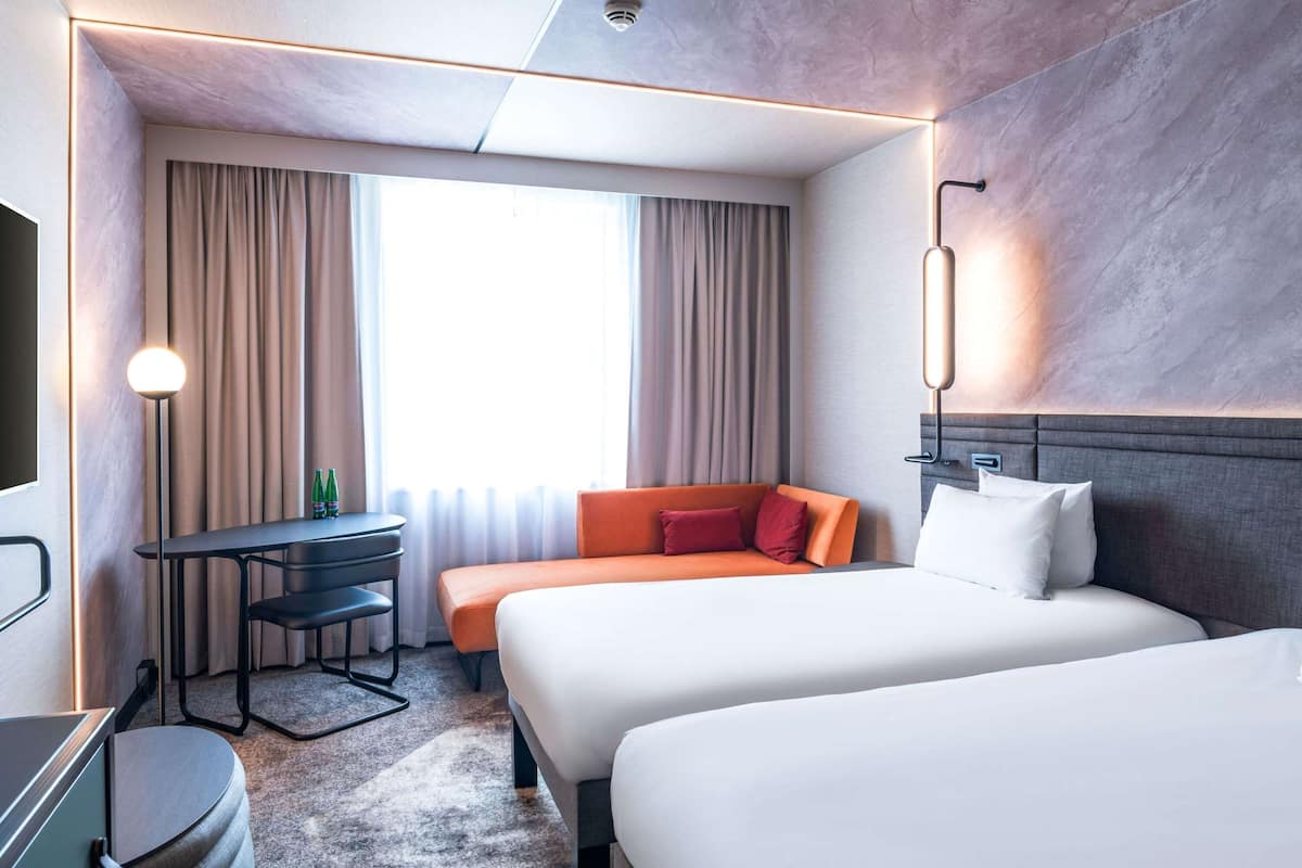 In-room safe, desk, blackout curtains, soundproofing