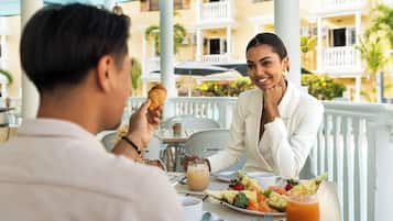 Daily buffet breakfast (EUR 14 per person)