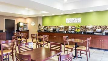 Kontinental frokost er inkludert