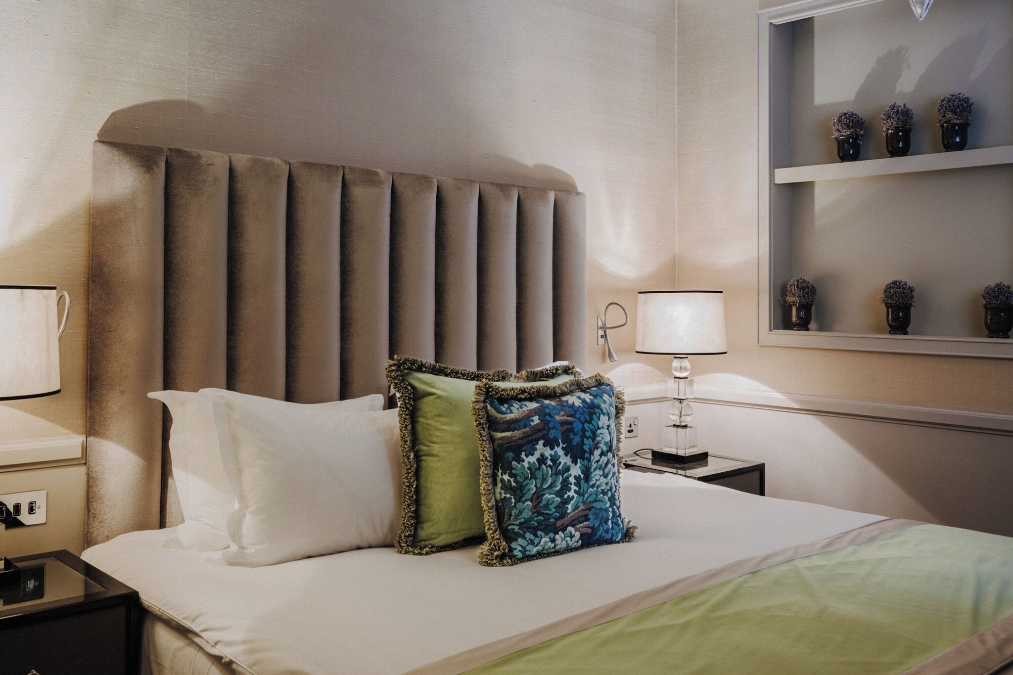 Roupas de cama de algodão egípcio, roupas de cama premium, frigobar