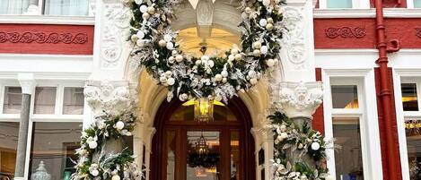 Voorkant van accommodatie