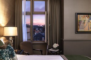 Bettwäsche aus ägyptischer Baumwolle, hochwertige Bettwaren, Minibar